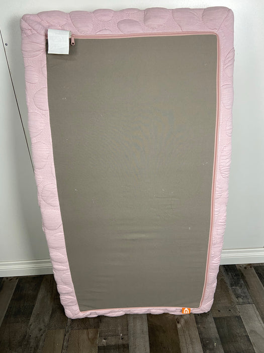 Nook Pebble Lite Crib Mattress, Blush