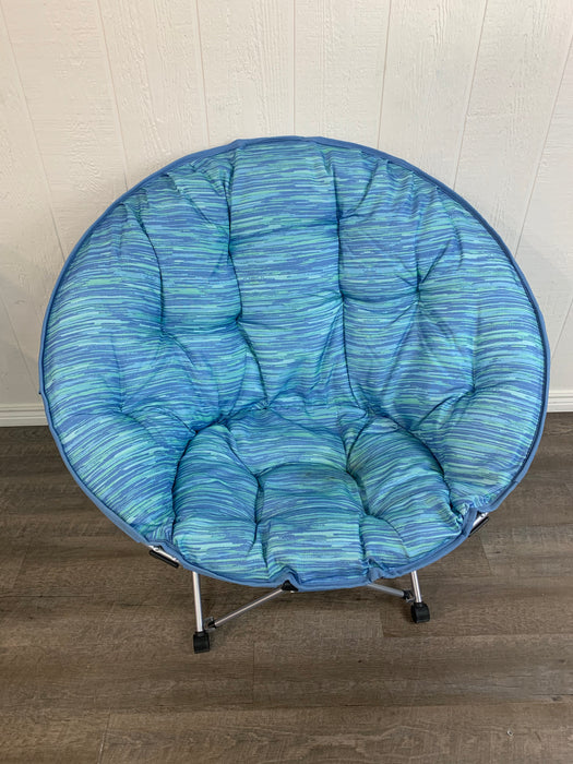 Oversized Round Saucer Chair