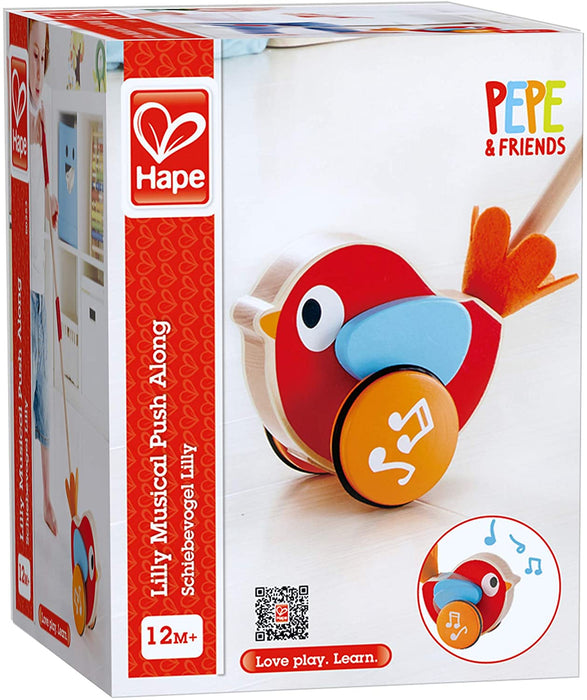 Hape Lilly Musical Push Along