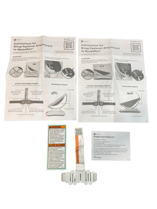 4moms RockaRoo with Infant Insert, Grey Classic