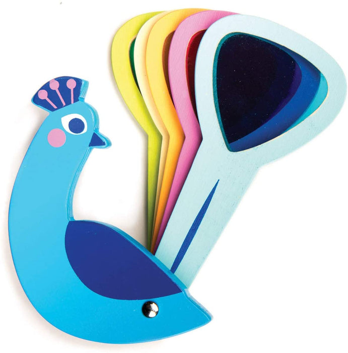 Tender Leaf Toys Peacock Colors