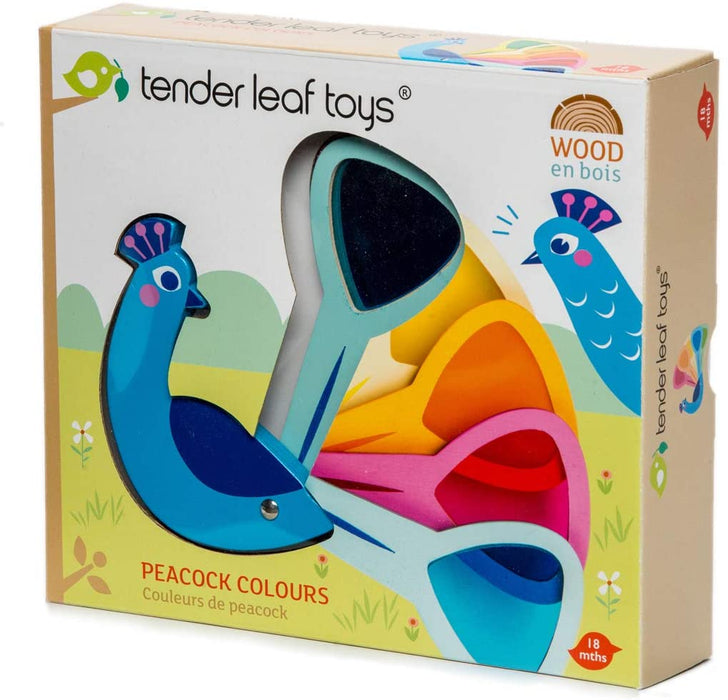 Tender Leaf Toys Peacock Colors