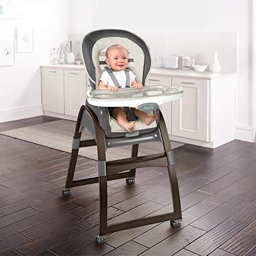 Ingenuity Trio 3-n-1 Wood High Chair, Tristan