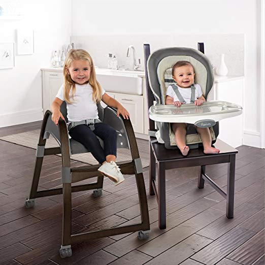 Ingenuity Trio 3-n-1 Wood High Chair, Tristan